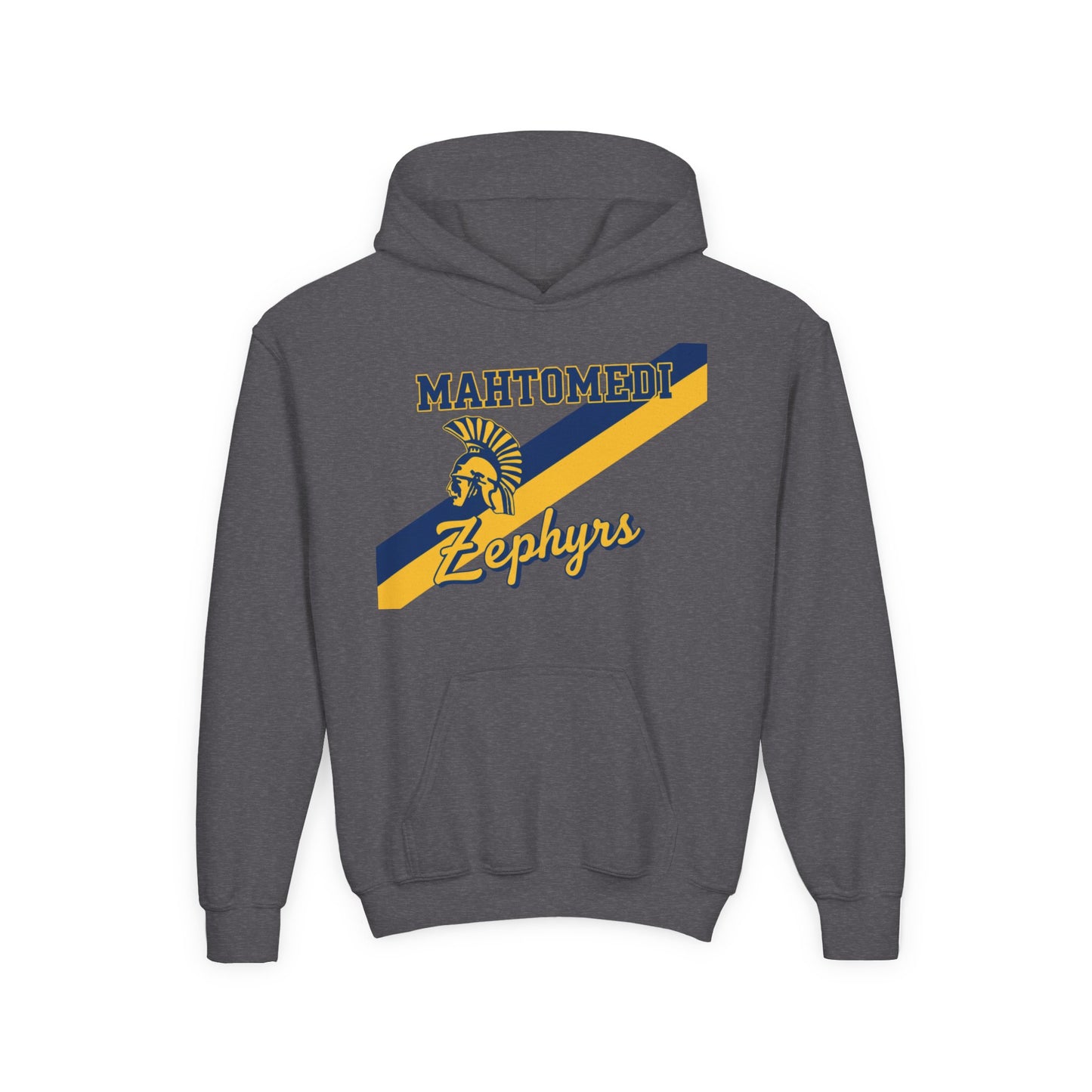 Mahtomedi Zephyrs Youth Hooded Sweatshirt - Comfortable, Casual College Spirit Wear