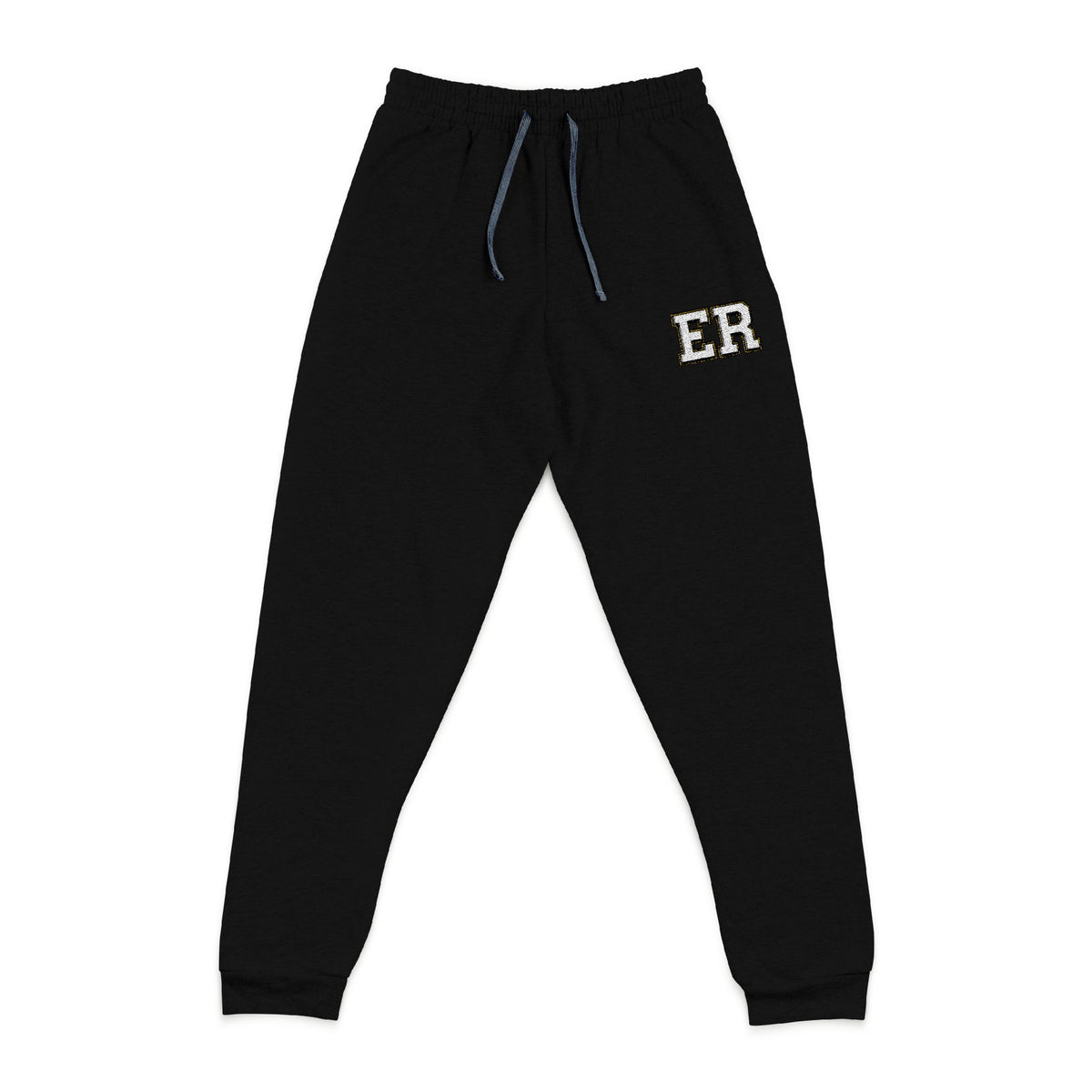 Embroidered East Ridge Raptors Black Cozy Sweatpants