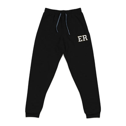 Embroidered East Ridge Raptors Black Cozy Sweatpants