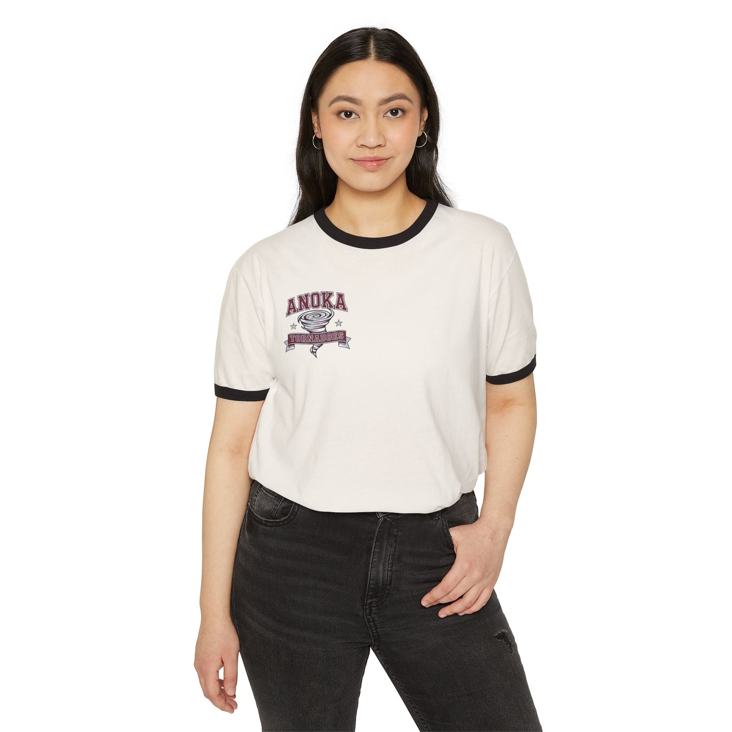 Anoka Tornadoes Ringer Tee