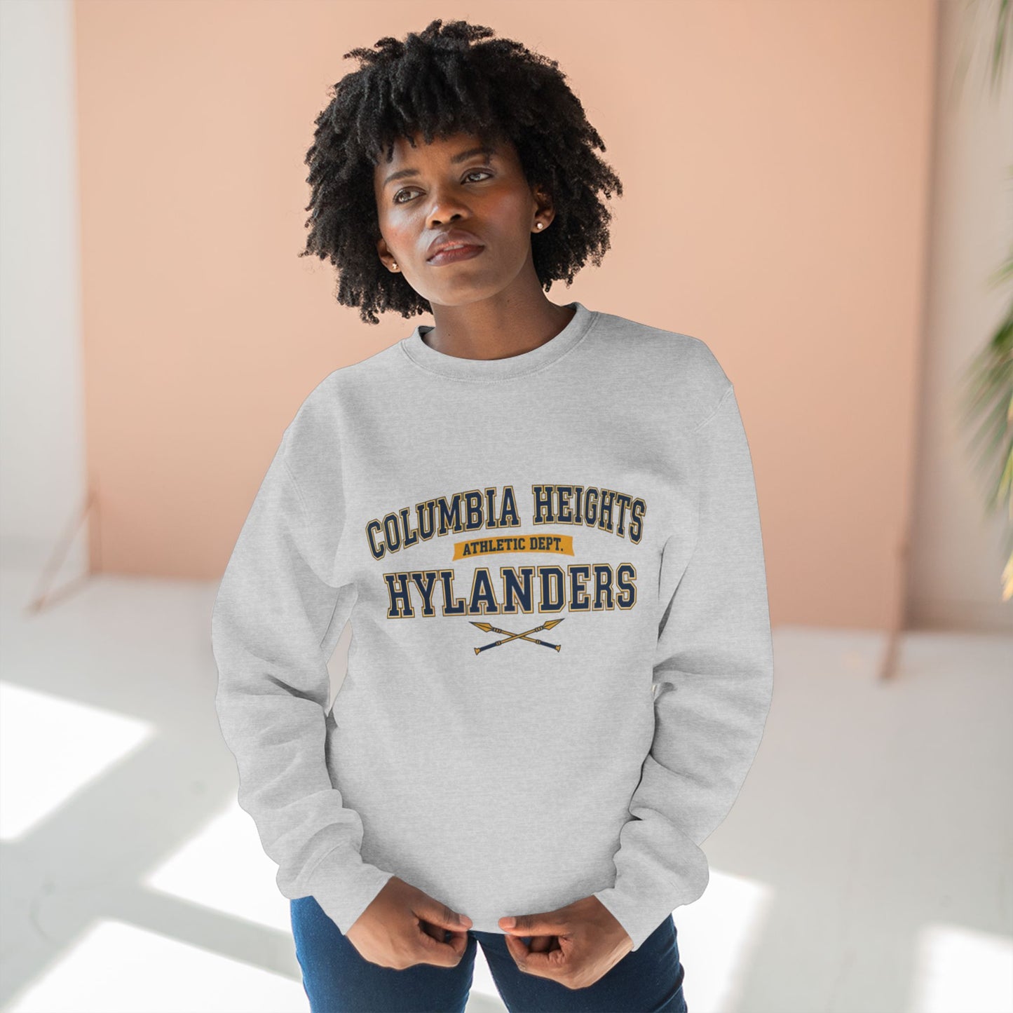 Columbia Heights Hylanders Unisex Crewneck Sweatshirt