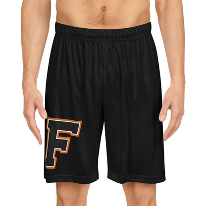 Farmington Tigers Men's Black Basketball Shorts