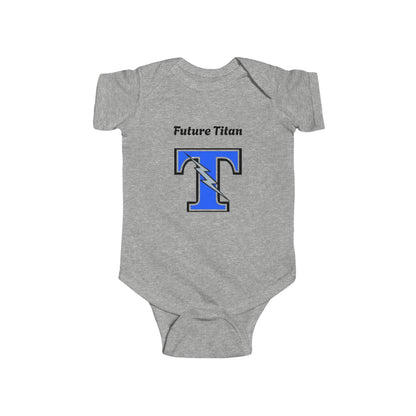 Future Tartan Titan Infant Bodysuit - Adorable Baby Apparel for Little Dreamers