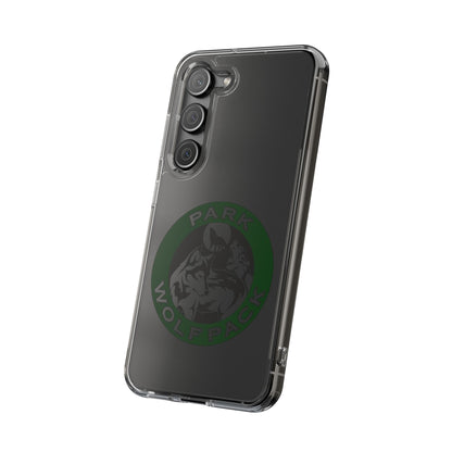 Custom Clear Phone Case - Park Wolfpack Design