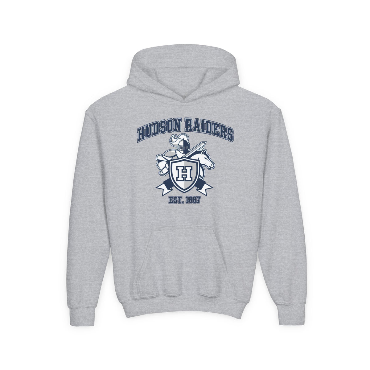 Hudson Raiders Youth Hooded Sweatshirt