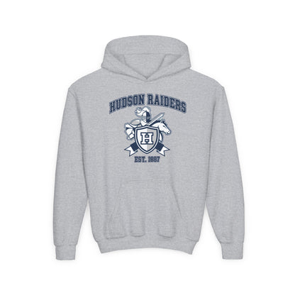 Hudson Raiders Youth Hooded Sweatshirt