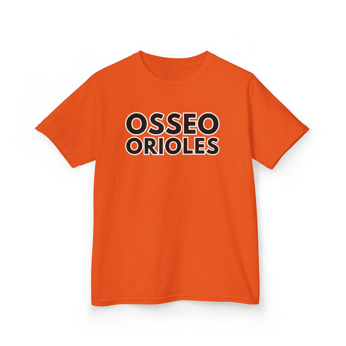 Osseo Orioles Kids Tee — Youth Shirt with Mascot Back Print