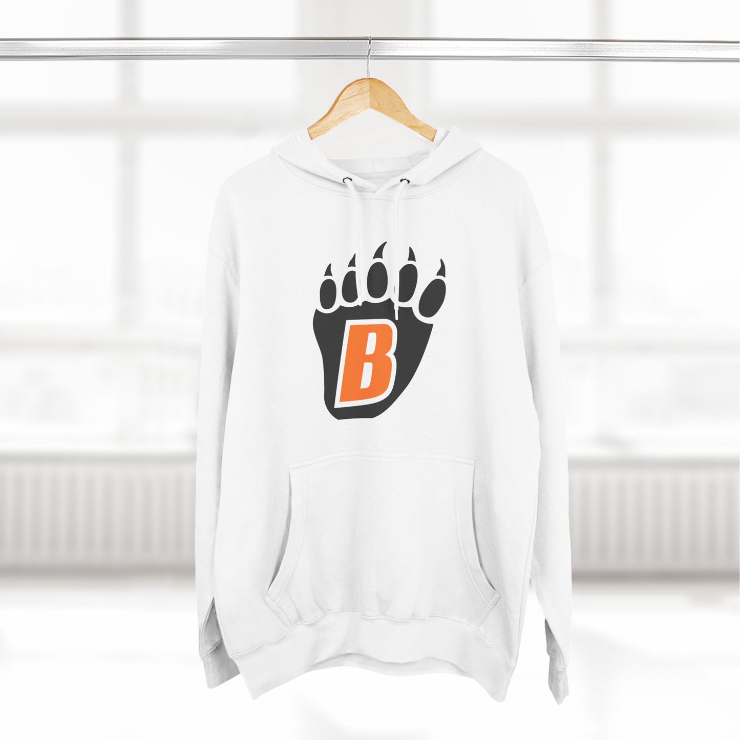 White Bear Lake Bears Three-Panel Fleece Hoodie