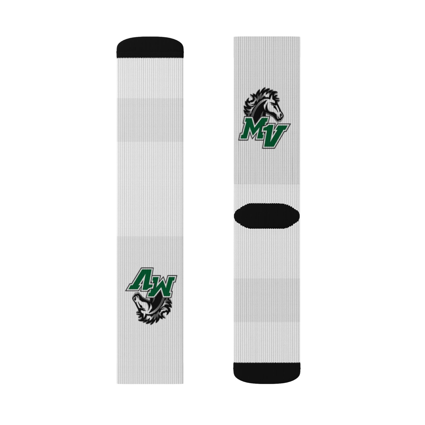 Mounds View Mustangs Sublimation Socks