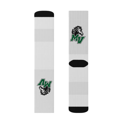Mounds View Mustangs Sublimation Socks