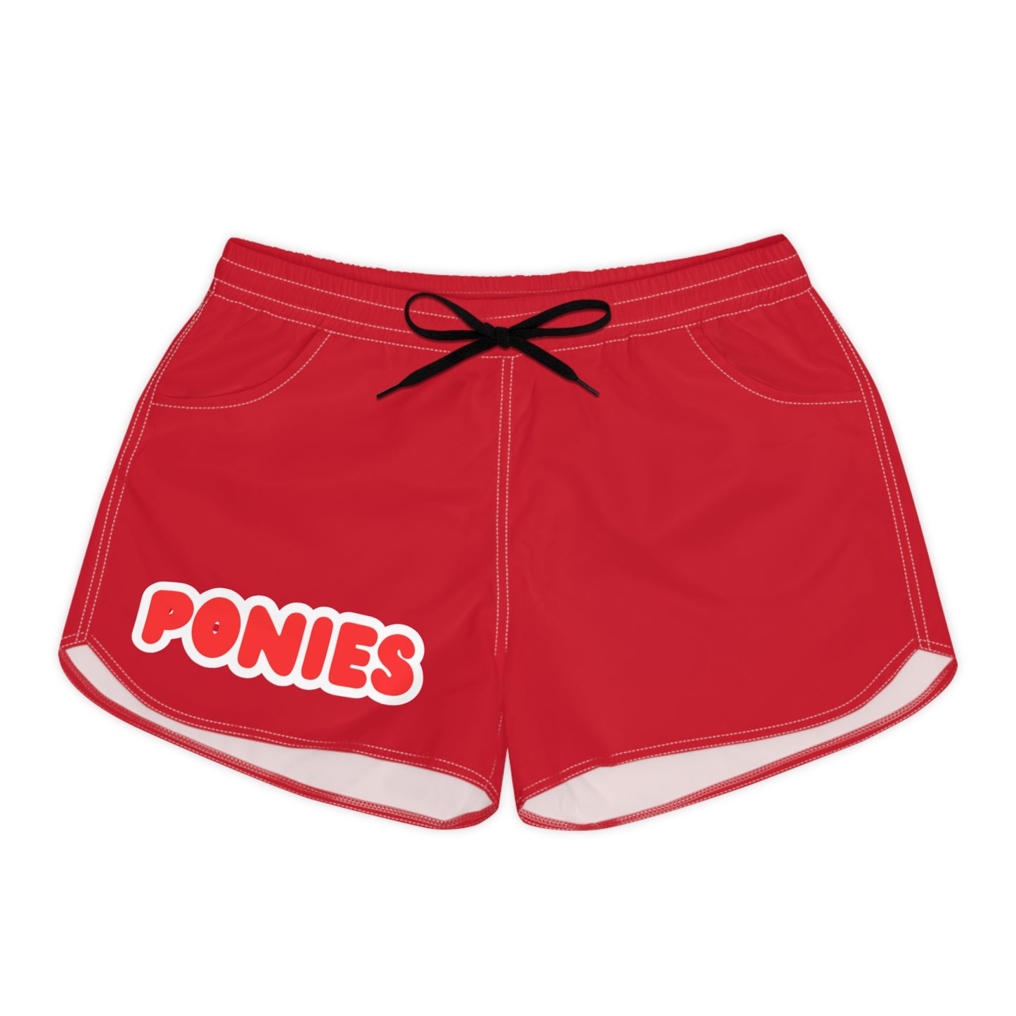 Stillwater Ponies Women's Red Casual Shorts