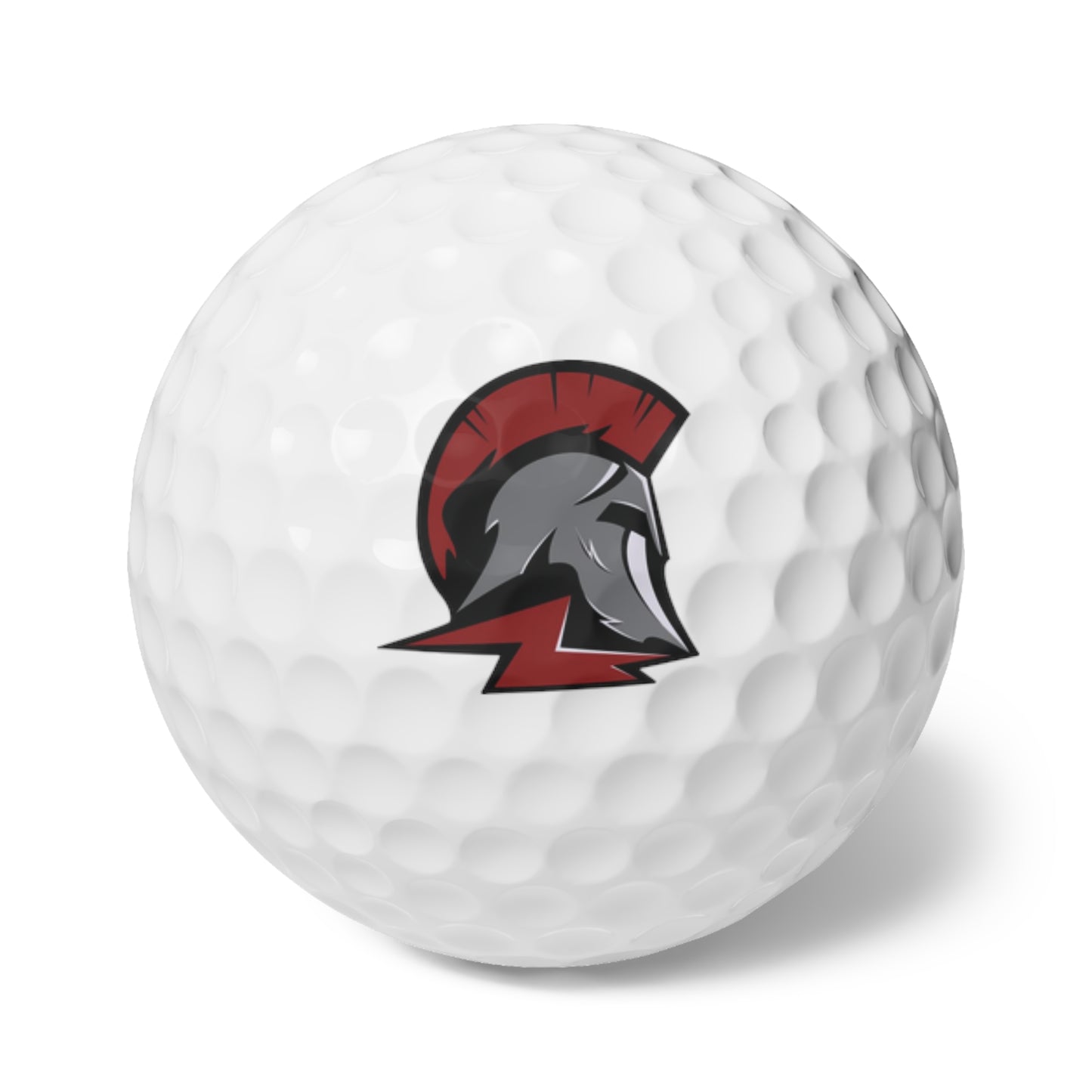 Richfield Spartans Golf Balls Set - 6 Pack with Unique Design for Golf Enthusiasts