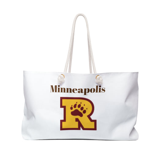 Minneapolis Roosevelt Teddies Weekender Bag - Perfect for Travel and Sports Events
