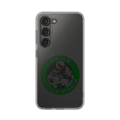 Custom Clear Phone Case - Park Wolfpack Design