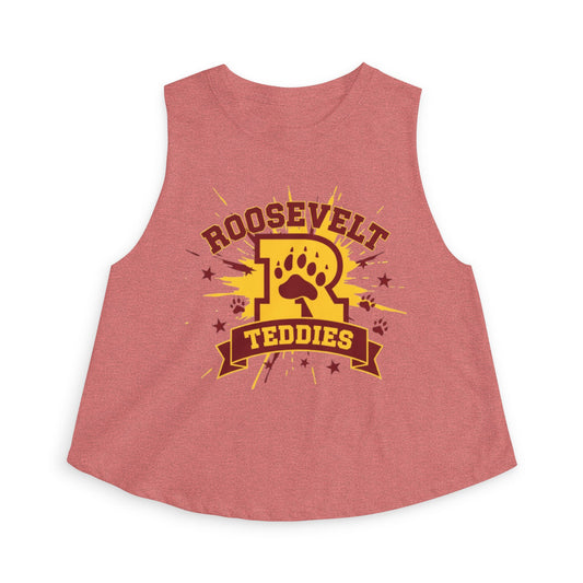 Minneapolis Roosevelt Teddies Crop Top — Women’s Athletic Tank