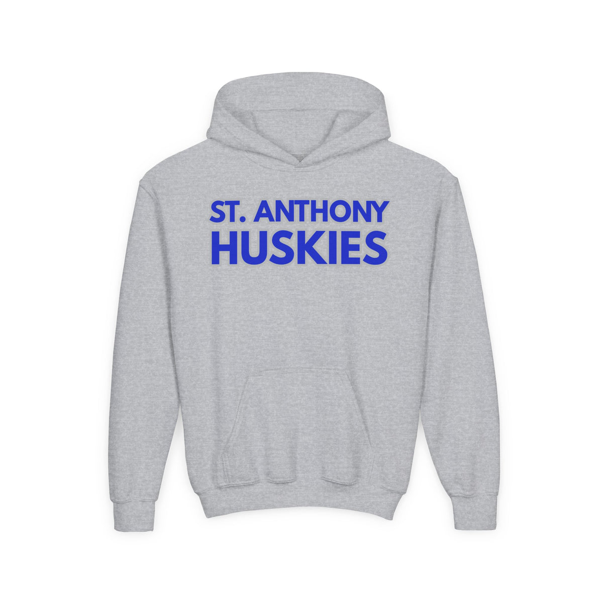 Youth Hoodie — Saint Anthony Huskies Mascot Pullover