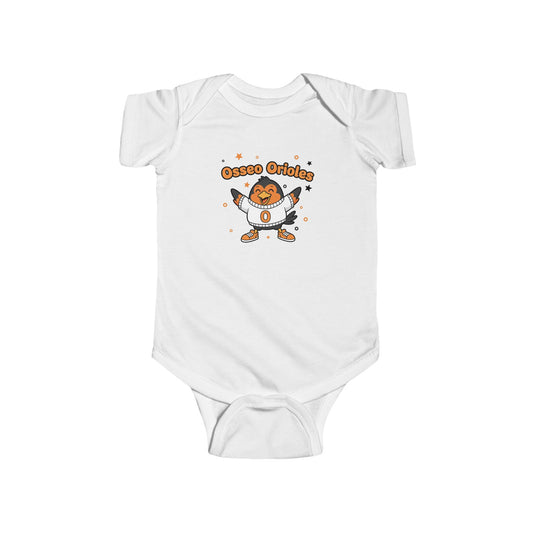 Osseo Orioles Infant Bodysuit - Perfect Baby Shower Gift
