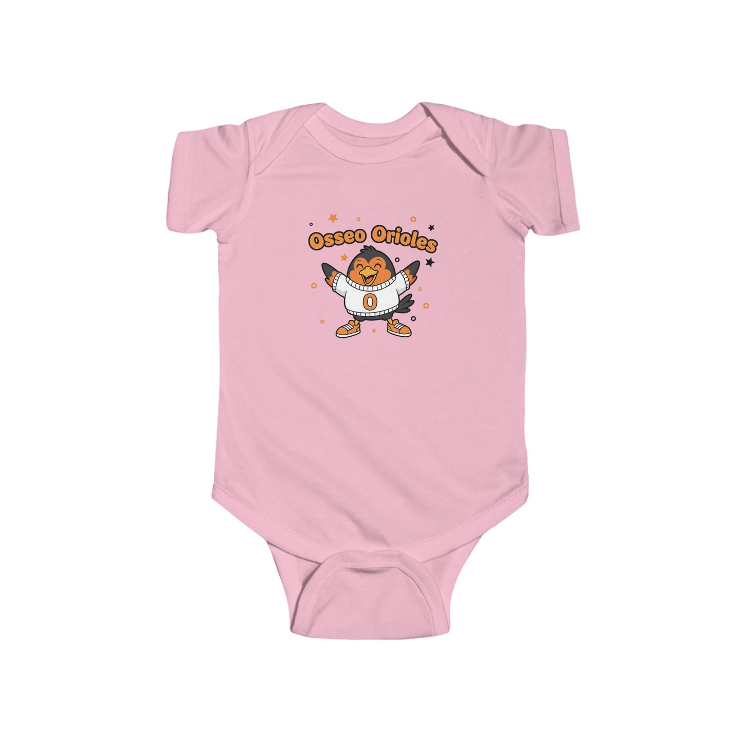 Osseo Orioles Infant Bodysuit - Perfect Baby Shower Gift