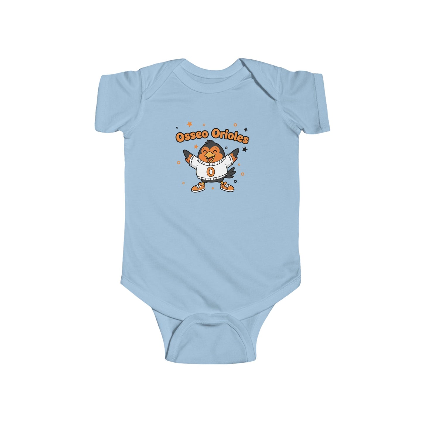 Osseo Orioles Infant Bodysuit - Perfect Baby Shower Gift