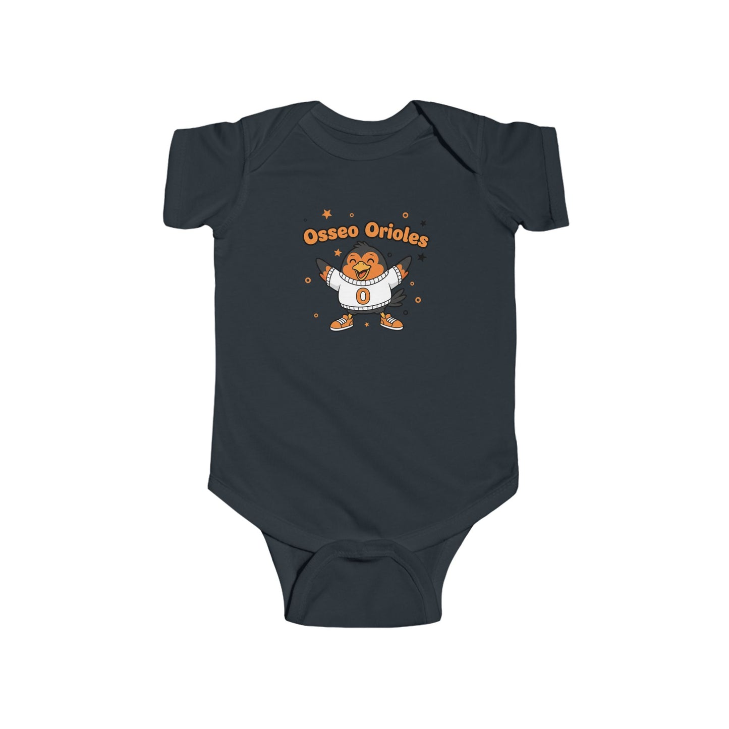 Osseo Orioles Infant Bodysuit - Perfect Baby Shower Gift