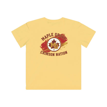 Maple Grove Crimson T-Shirt -  Tee for Boys and Girls