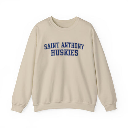 Saint Anthony Huskies Unisex Heavy Blend™ Crewneck Sweatshirt - Cozy Graphic Fashion