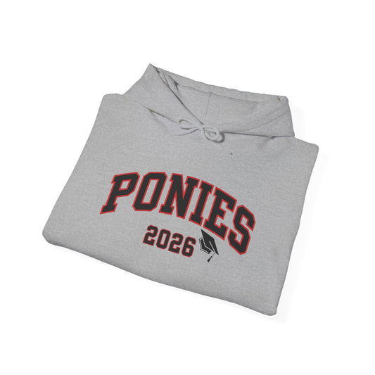 Stillwater Ponies Class of 2026 Block Hoodie