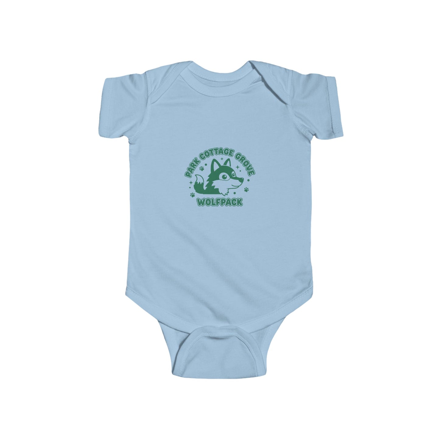 Park Wolfpack Infant Bodysuit - Cute Baby Apparel for Little Fans