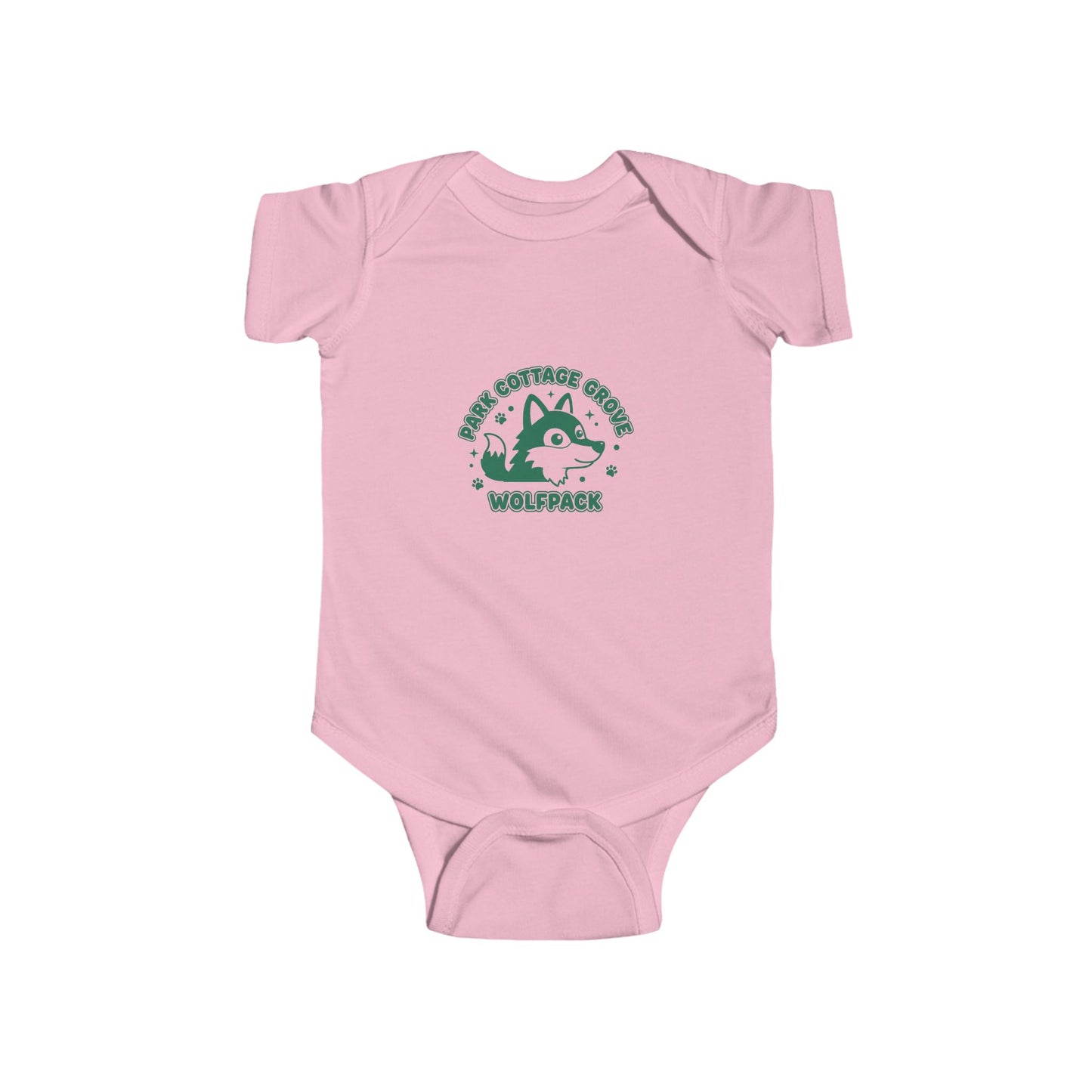 Park Wolfpack Infant Bodysuit - Cute Baby Apparel for Little Fans