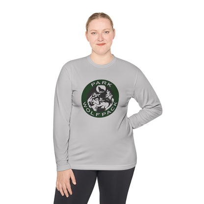 Unisex Lightweight Long Sleeve Tee - Park Wolfpack Design