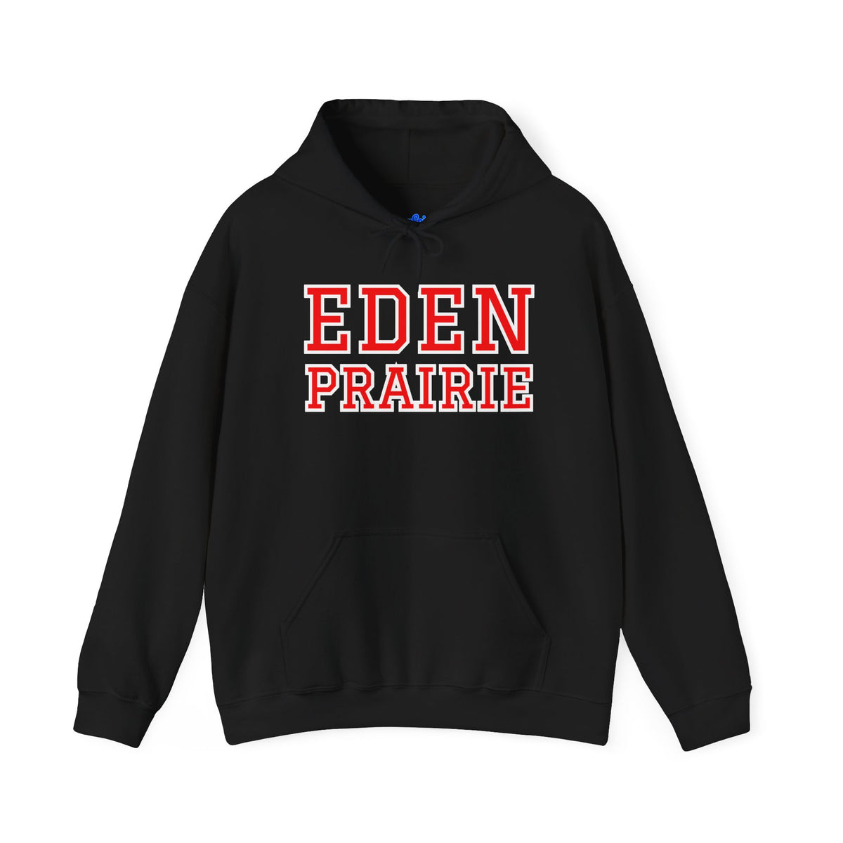 Eden Prairie Hoodie — Varsity Letterblock Logo Pullover