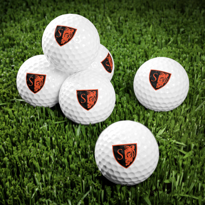 Minneapolis South Tigers Golf Balls - 6-Pack - Perfect for Gifts or Golf Events