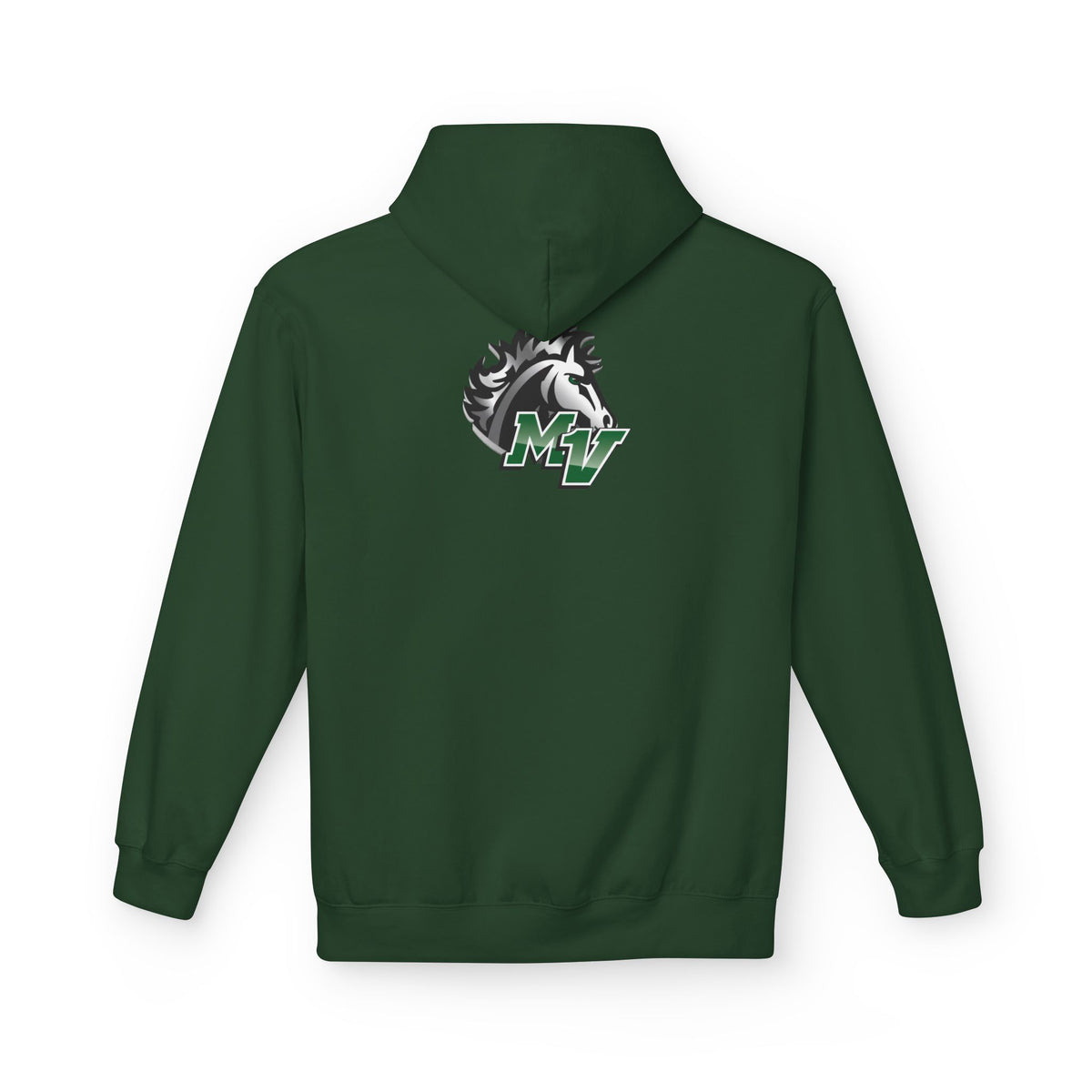Mounds View Mustangs Hoodie — School Spirit Pullover with MV Logo