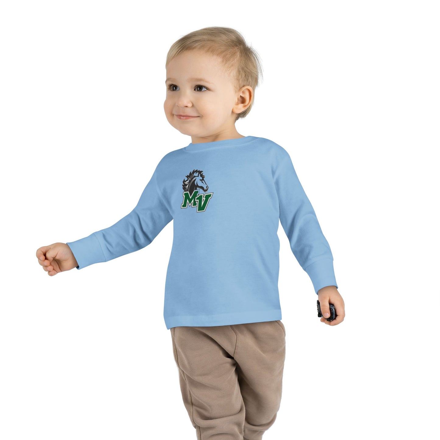 Mounds View Mustangs Toddler Long Sleeve T-Shirt