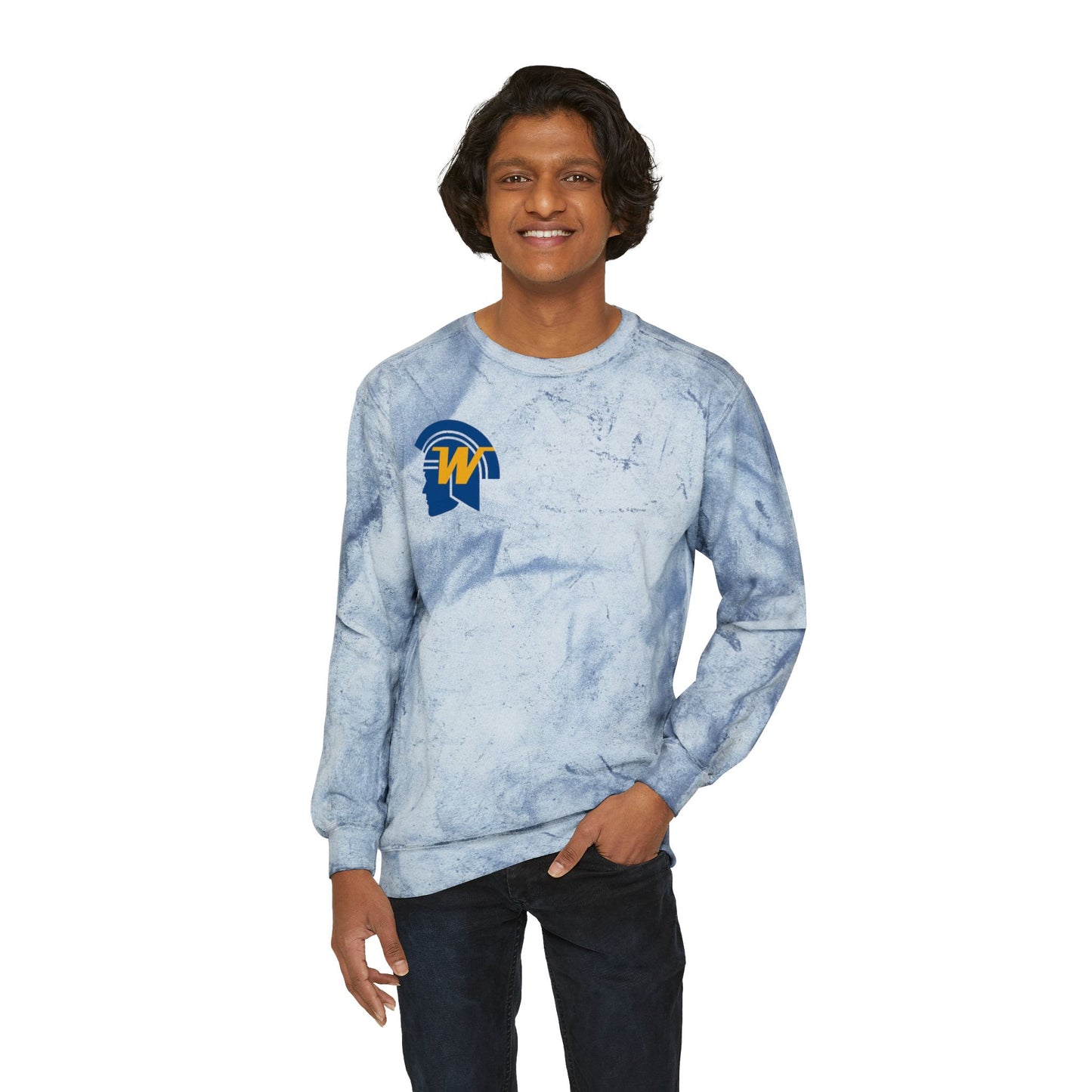 Wayzata Trojans Unisex Color Blast Sweatshirt - Vibrant Casual Wear for Everyday Comfort