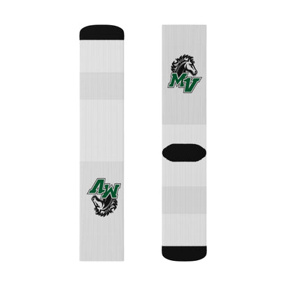 Mounds View Mustangs Sublimation Socks