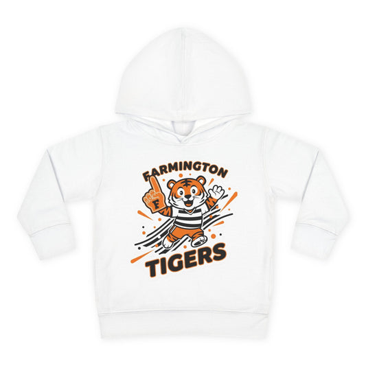 Farmington Tigers Toddler Pullover Fleece Hoodie