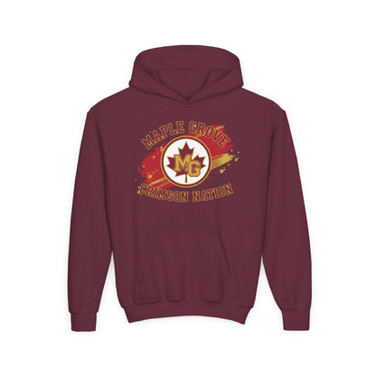 Maple Grove Youth Heavy Blend Hoodie - Cozy & Stylish Sweatshirt for Kids