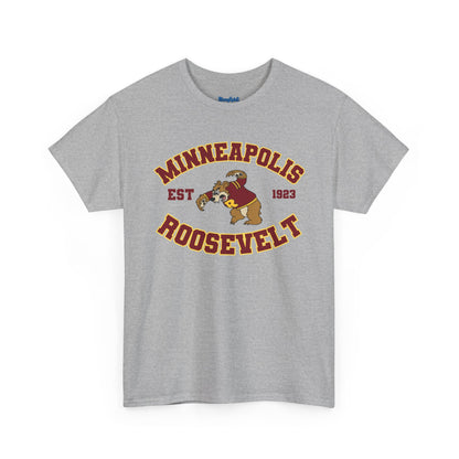 Minneapolis Roosevelt Vintage Football T-Shirt — Est. 1923 Retro School Tee