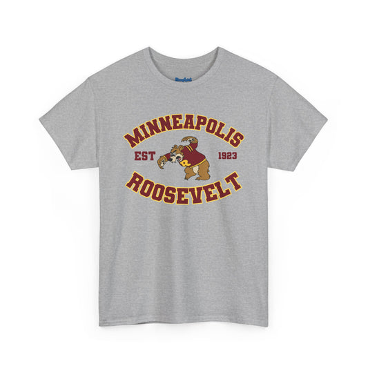 Minneapolis Roosevelt Vintage Football T-Shirt — Est. 1923 Retro School Tee