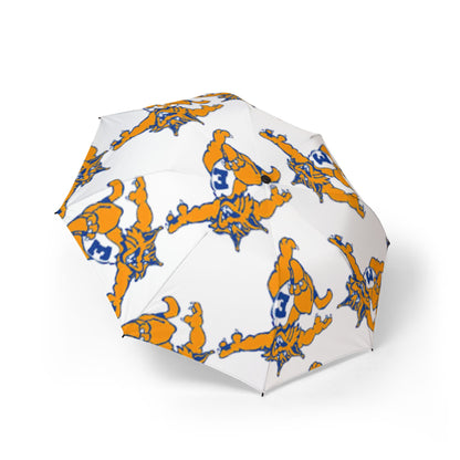 Minneapolis Edison Tommies Foldable Umbrella - Ideal for Rainy Days & Outdoor Events