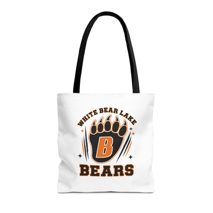 White Bear Bears Tote Bag