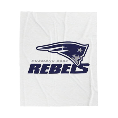 Champlin Park Rebels Cozy Velveteen Plush Blanket - Perfect for Relaxation and Home Decor