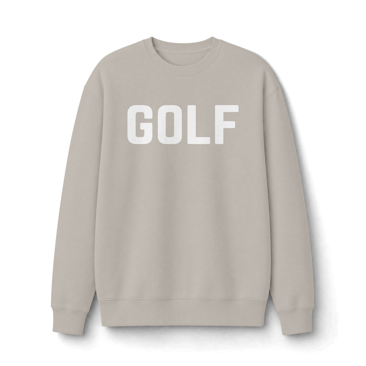 GOLF Crewneck Sweatshirt — Minimal Golf Logo Pullover