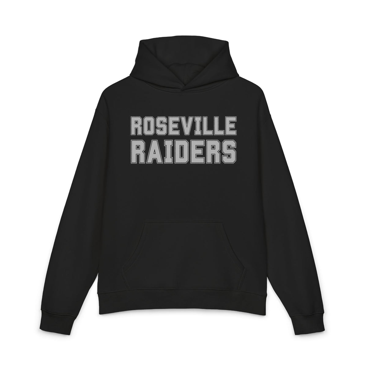 Roseville Raiders Hoodie — Vintage Varsity Football Pullover