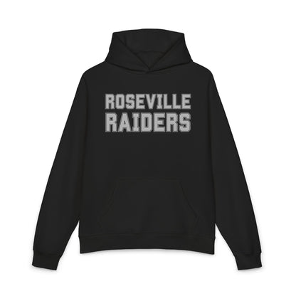 Roseville Raiders Hoodie — Vintage Varsity Football Pullover