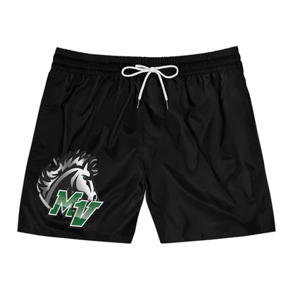 Mounds View Mustangs Men's Mid-Length Swim Shorts