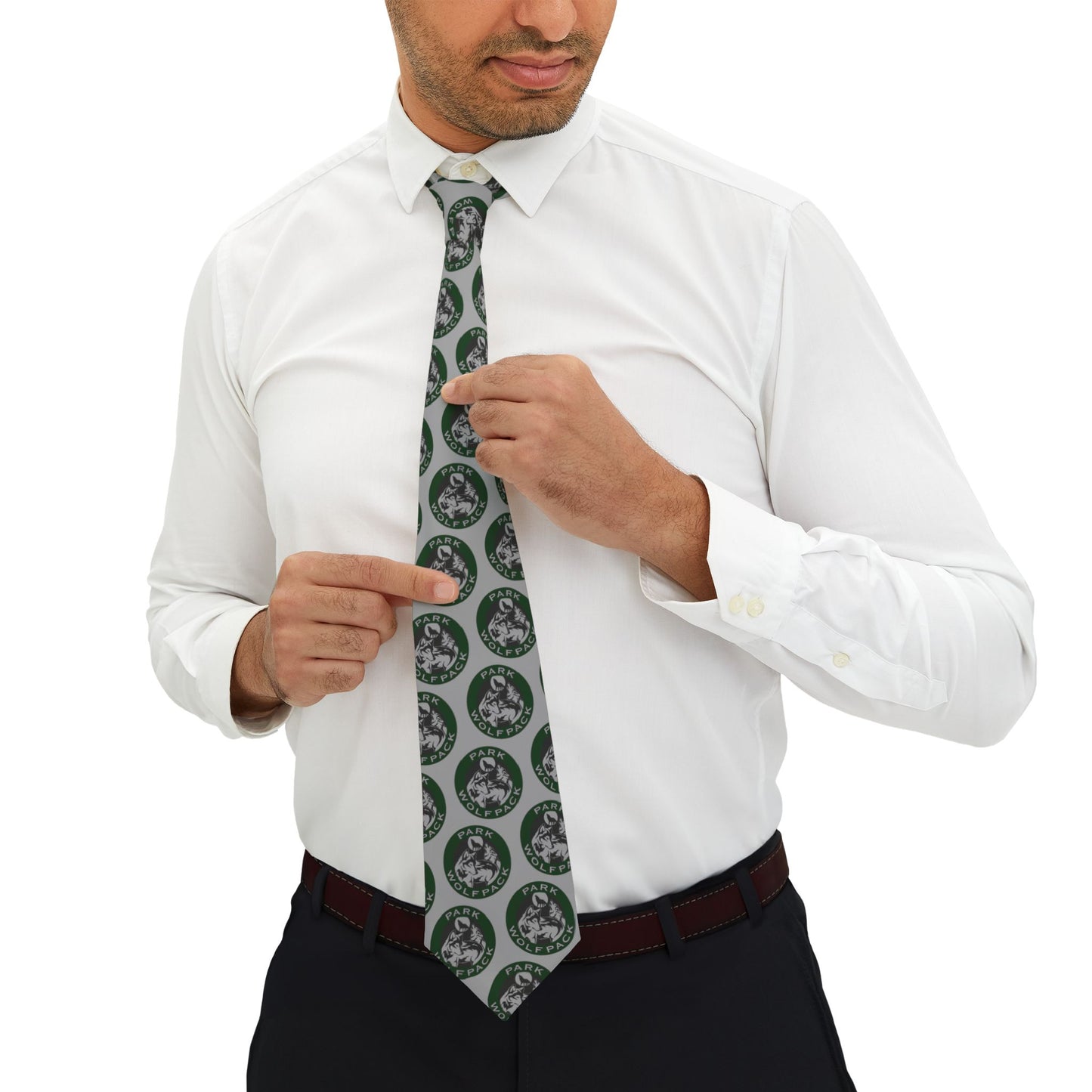 Park Wolfpack Stylish Necktie - Perfect for Special Occasions