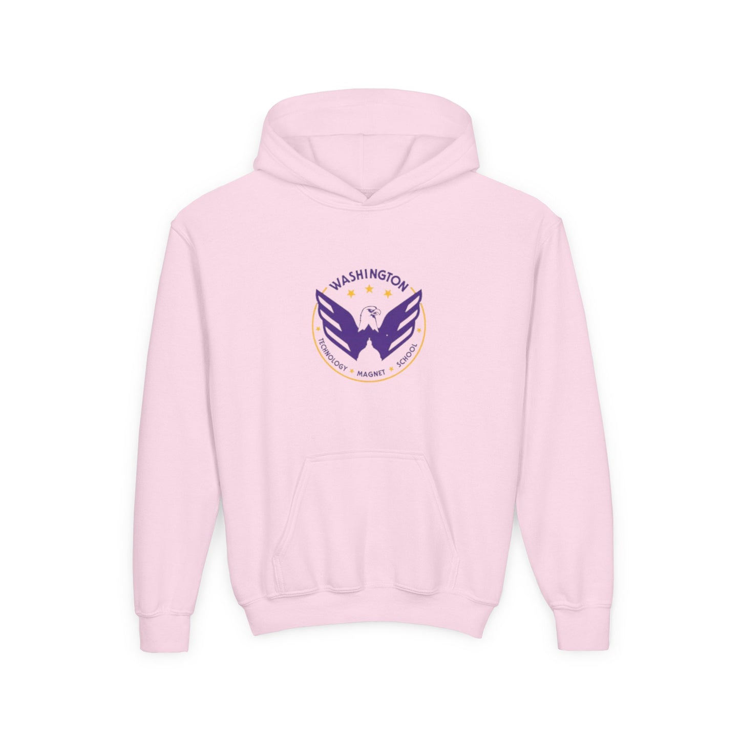 Saint Paul Washington Tech Youth Heavy Blend Hoodie