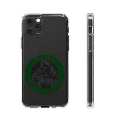 Custom Clear Phone Case - Park Wolfpack Design